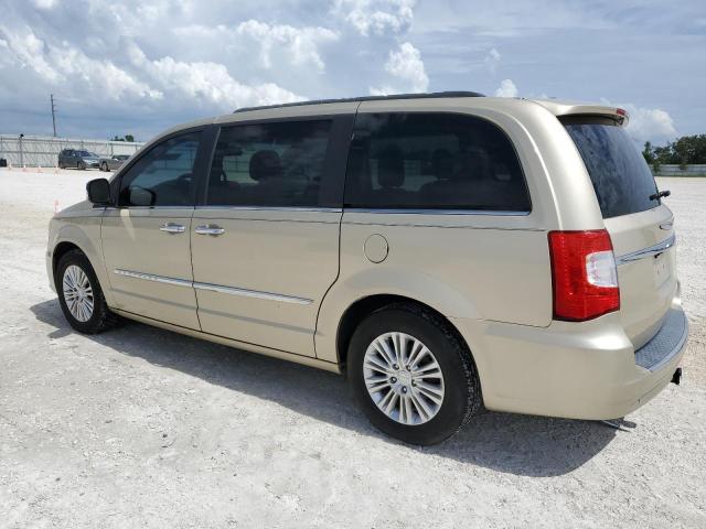 2A4RR8DG0BR716600 - 2011 CHRYSLER TOWN & COU TOURING L GOLD photo 2