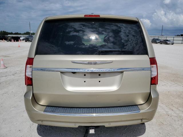 2A4RR8DG0BR716600 - 2011 CHRYSLER TOWN & COU TOURING L GOLD photo 6