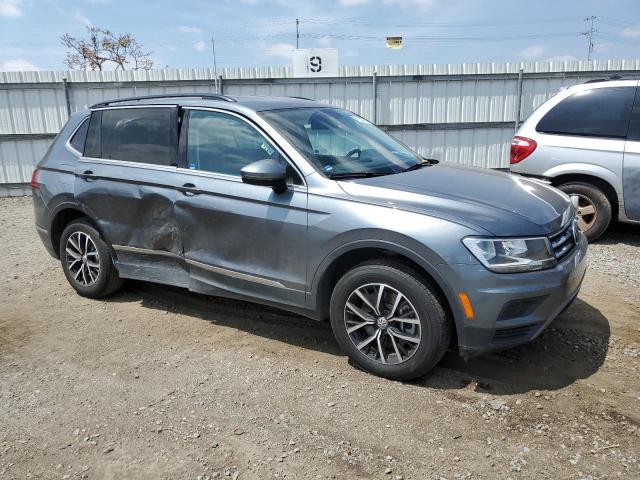 3VV3B7AX7MM102511 - 2021 VOLKSWAGEN TIGUAN SE GRAY photo 4