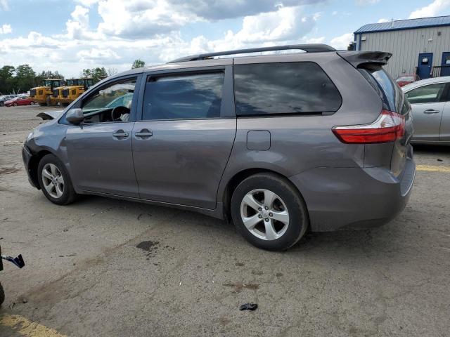 5TDKK3DCXGS765300 - 2016 TOYOTA SIENNA LE GRAY photo 2