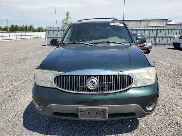 5GADT13S942266799 - 2004 BUICK RAINIER CXL GREEN photo 5