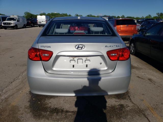 KMHDU46D58U423342 - 2008 HYUNDAI ELANTRA GLS SILVER photo 6