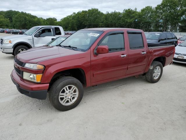 1GCHTCFE3B8108678 - 2011 CHEVROLET COLORADO LT RED photo 1