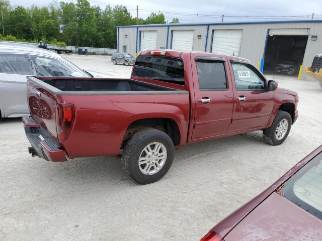 1GCHTCFE3B8108678 - 2011 CHEVROLET COLORADO LT RED photo 3