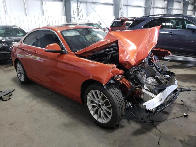 WBA1F5C55EV255841 - 2014 BMW 228 I ORANGE photo 4