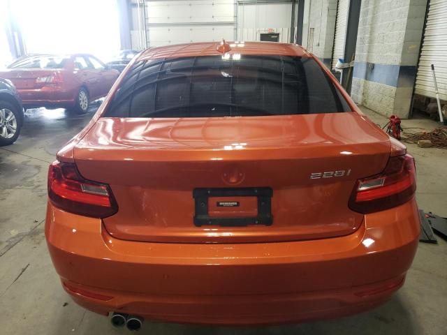 WBA1F5C55EV255841 - 2014 BMW 228 I ORANGE photo 6