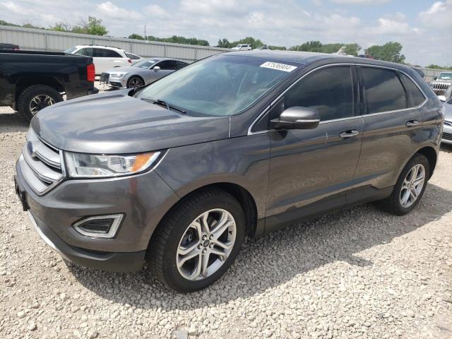 2FMTK4K81FBB28588 - 2015 FORD EDGE TITANIUM CHARCOAL photo 1