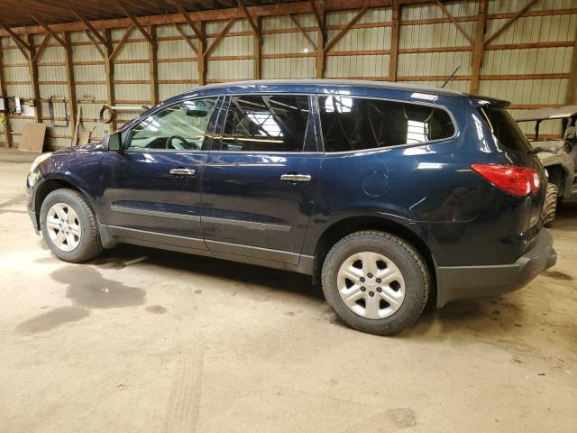 1GNKVEED0CJ103329 - 2012 CHEVROLET TRAVERSE LS BLUE photo 2