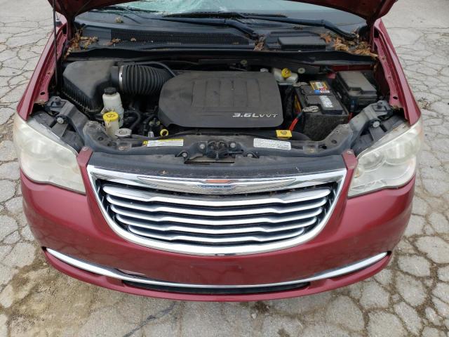 2C4RC1BG1DR558045 - 2013 CHRYSLER TOWN & COU TOURING Qırmızı foto 12
