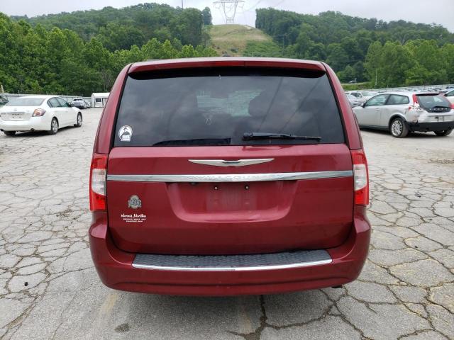 2C4RC1BG1DR558045 - 2013 CHRYSLER TOWN & COU TOURING Qırmızı foto 6