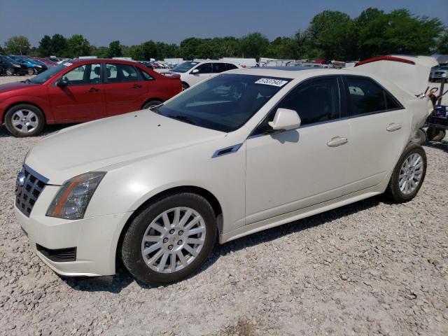 1G6DH5E58D0134064 - 2013 CADILLAC CTS LUXURY COLLECTION WHITE photo 1
