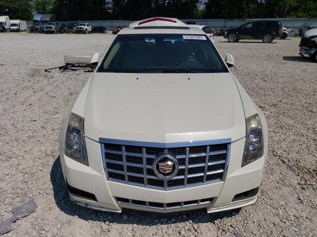 1G6DH5E58D0134064 - 2013 CADILLAC CTS LUXURY COLLECTION WHITE photo 5