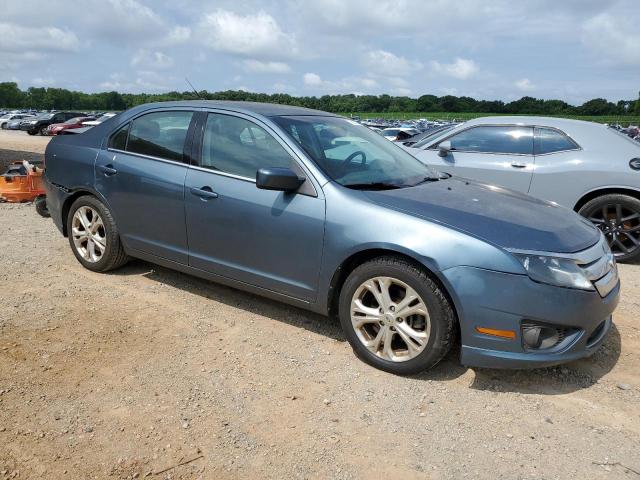 3FAHP0HA8CR275721 - 2012 FORD FUSION SE BLUE photo 4