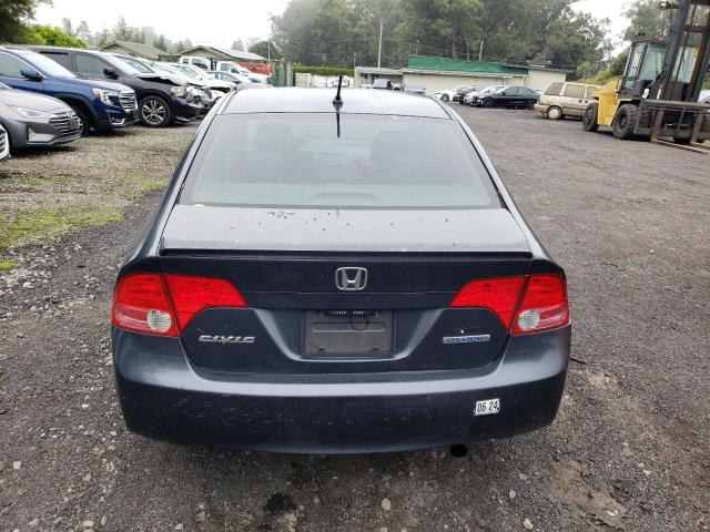 JHMFA36228S001120 - 2008 HONDA CIVIC HYBRID GRAY photo 6