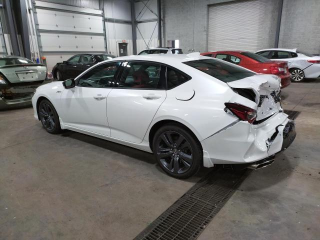 19UUB6F53NA001521 - 2022 ACURA TLX TECH A WHITE photo 2
