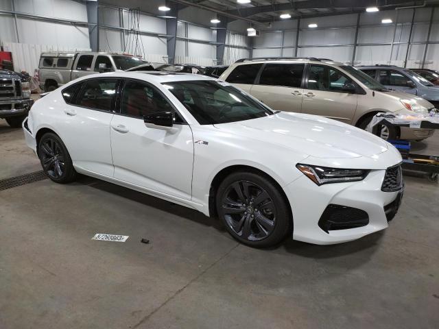 19UUB6F53NA001521 - 2022 ACURA TLX TECH A WHITE photo 4