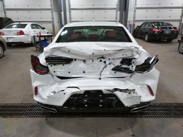 19UUB6F53NA001521 - 2022 ACURA TLX TECH A WHITE photo 6