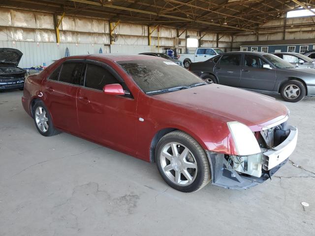 1G6DC67A250222625 - 2005 CADILLAC STS BURGUNDY photo 4