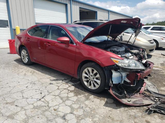 JTHBW1GG2E2041711 - 2014 LEXUS ES 300H RED photo 4