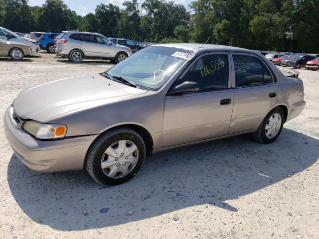 1NXBR12E2YZ388569 - 2000 TOYOTA COROLLA VE BEIGE photo 1