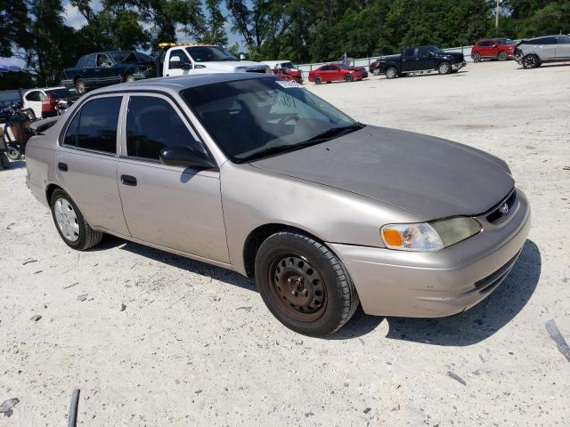 1NXBR12E2YZ388569 - 2000 TOYOTA COROLLA VE BEIGE photo 4