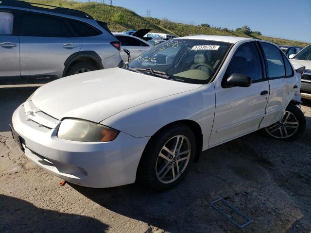 1G1JC52F037370282 - 2003 CHEVROLET CAVALIER WHITE photo 1