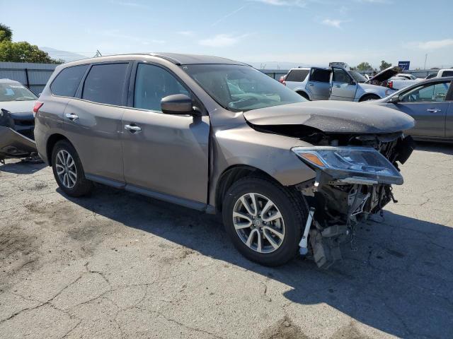 5N1AR2MN3EC631662 - 2014 NISSAN PATHFINDER S GRAY photo 4