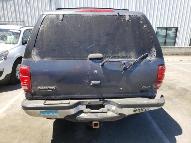 1FMRU15W71LB19559 - 2001 FORD EXPEDITION XLT BLUE photo 6