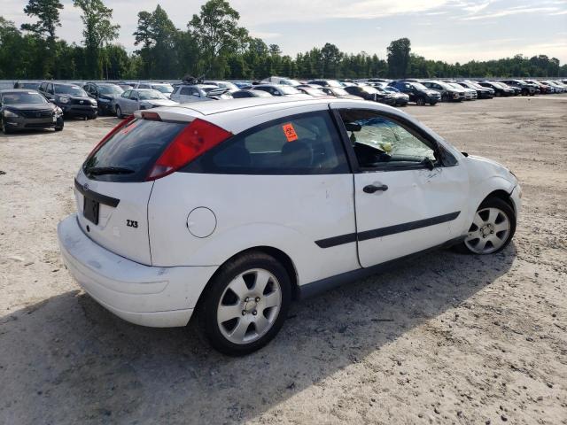 3FAFP313X2R183125 - 2002 FORD FOCUS ZX3 WHITE photo 3