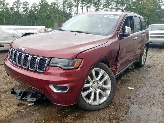 1C4RJEBG4HC868783 - 2017 JEEP GRAND CHER LIMITED BURGUNDY photo 9