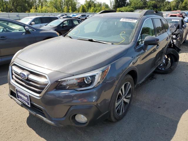 4S4BSENC4J3276227 - 2018 SUBARU OUTBACK 3.6R LIMITED GRAY photo 2