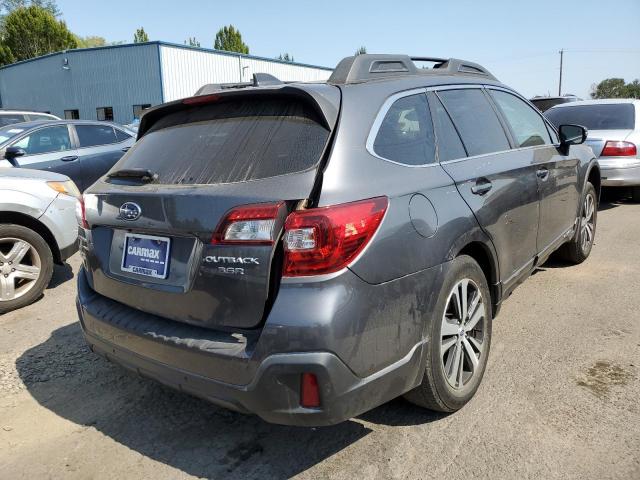 4S4BSENC4J3276227 - 2018 SUBARU OUTBACK 3.6R LIMITED GRAY photo 4