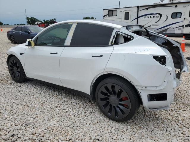 7SAYGDEF8NF389484 - 2022 TESLA MODEL Y WHITE photo 2