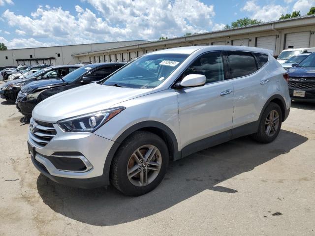 5XYZT3LB2JG565925 - 2018 HYUNDAI SANTA FE S SILVER photo 1