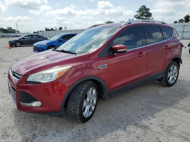 1FMCU0JX6EUB79167 - 2014 FORD ESCAPE TITANIUM RED photo 1