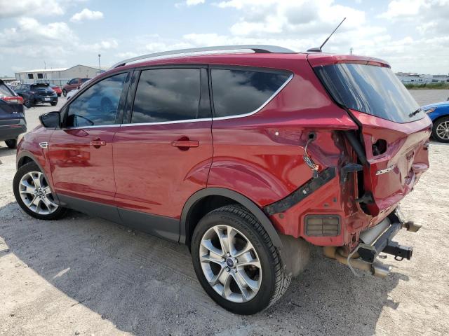 1FMCU0JX6EUB79167 - 2014 FORD ESCAPE TITANIUM RED photo 2