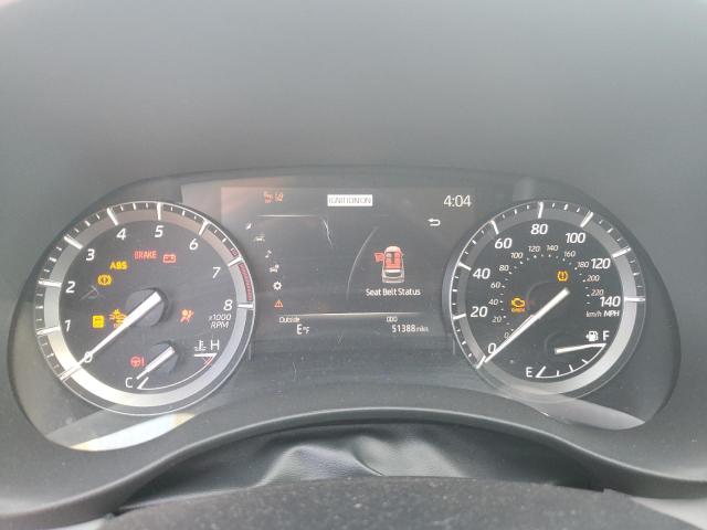 5TDGZRAH8MS521371 - 2021 TOYOTA HIGHLANDER XLE SILVER photo 9