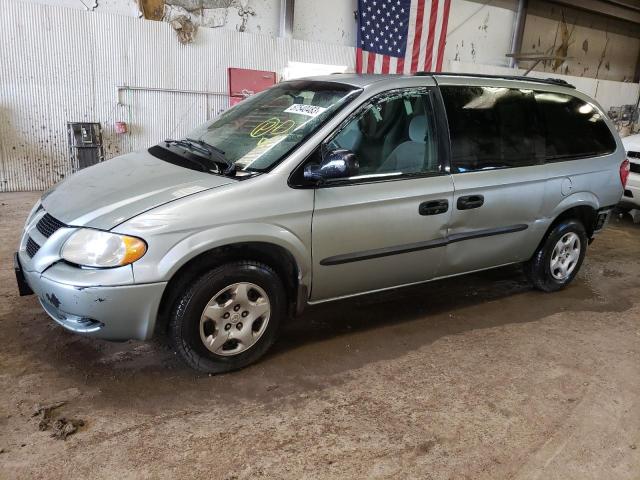 1D4GP24333B285492 - 2003 DODGE CARAVAN GR SE SILVER photo 1