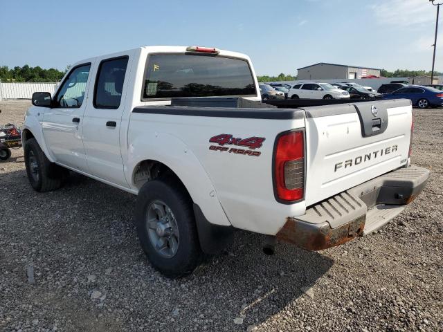 1N6ED27Y34C463608 - 2004 NISSAN FRONTIER CREW CAB XE V6 WHITE photo 2