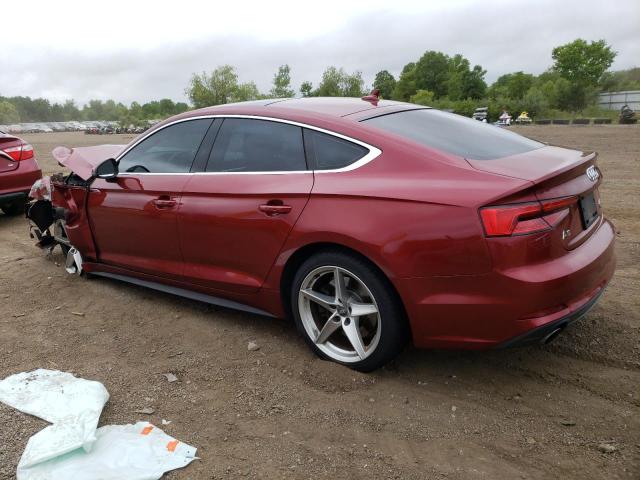 WAUENCF54JA006730 - 2018 AUDI A5 PREMIUM PLUS S-LINE RED photo 2