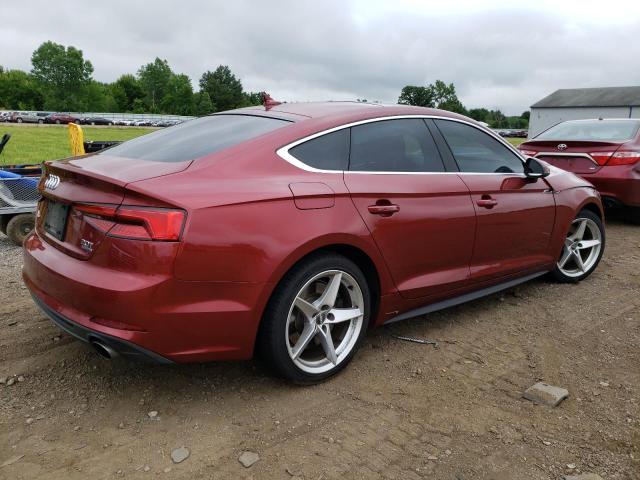 WAUENCF54JA006730 - 2018 AUDI A5 PREMIUM PLUS S-LINE RED photo 3