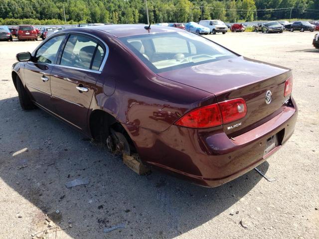 1G4HD57296U159818 - 2006 BUICK LUCERNE CXL BURGUNDY photo 3