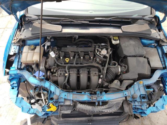 1FADP3F20HL252645 - 2017 FORD FOCUS SE BLUE photo 11