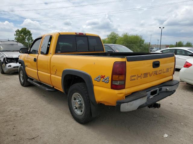 1GCGK29U41Z269206 - 2001 CHEVROLET SILVERADO K2500 YELLOW photo 2