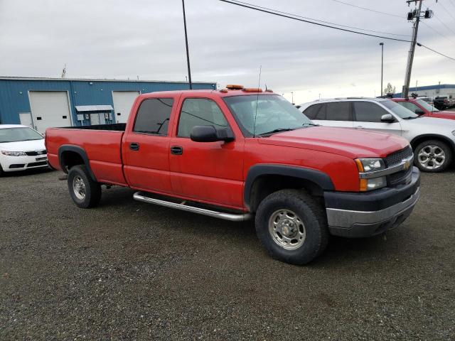 1GCHK33224F250371 - 2004 CHEVROLET SILVERADO K3500 RED photo 4