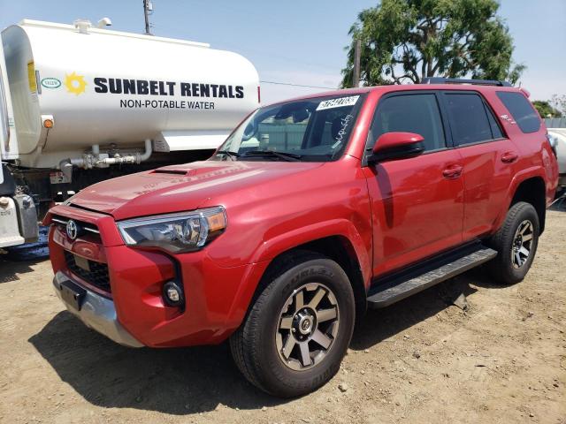 JTEPU5JR6M5931300 - 2021 TOYOTA 4RUNNER SR5/SR5 PREMIUM 红色 照片 1