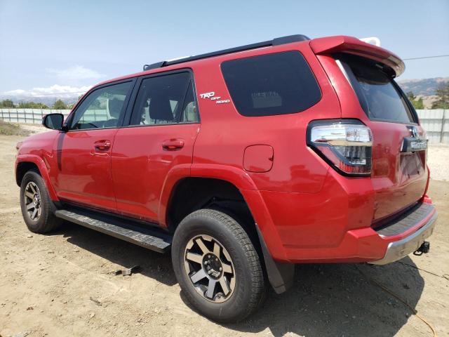 JTEPU5JR6M5931300 - 2021 TOYOTA 4RUNNER SR5/SR5 PREMIUM RED photo 2