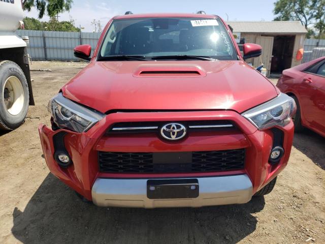 JTEPU5JR6M5931300 - 2021 TOYOTA 4RUNNER SR5/SR5 PREMIUM RED photo 5