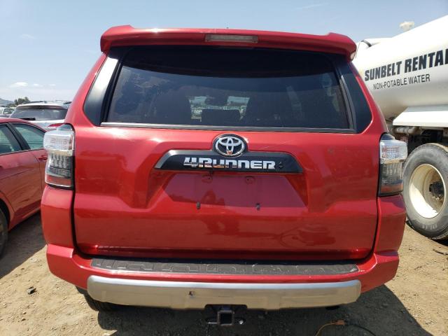 JTEPU5JR6M5931300 - 2021 TOYOTA 4RUNNER SR5/SR5 PREMIUM RED photo 6