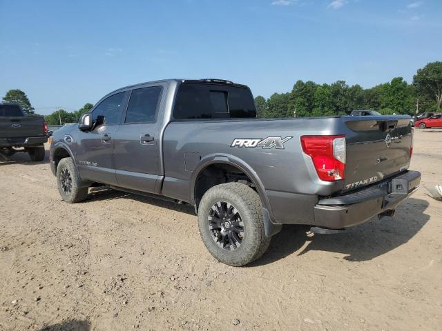 1N6BA1F45HN541742 - 2017 NISSAN TITAN XD SL GRAY photo 2